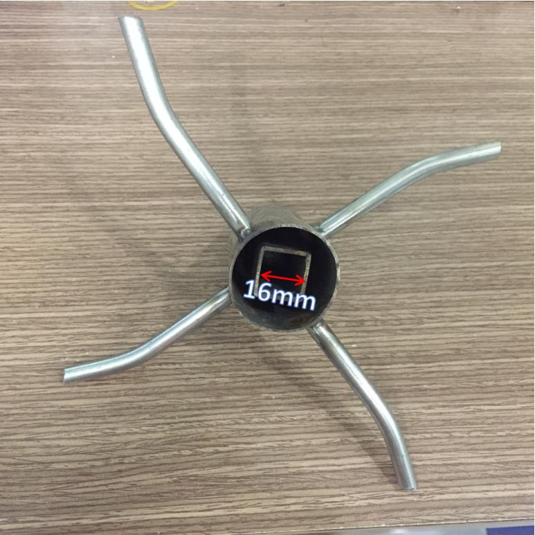 Que đánh tơi thịt làm chà bông  dùng cho nồi 24cm cốt vuông 16mm