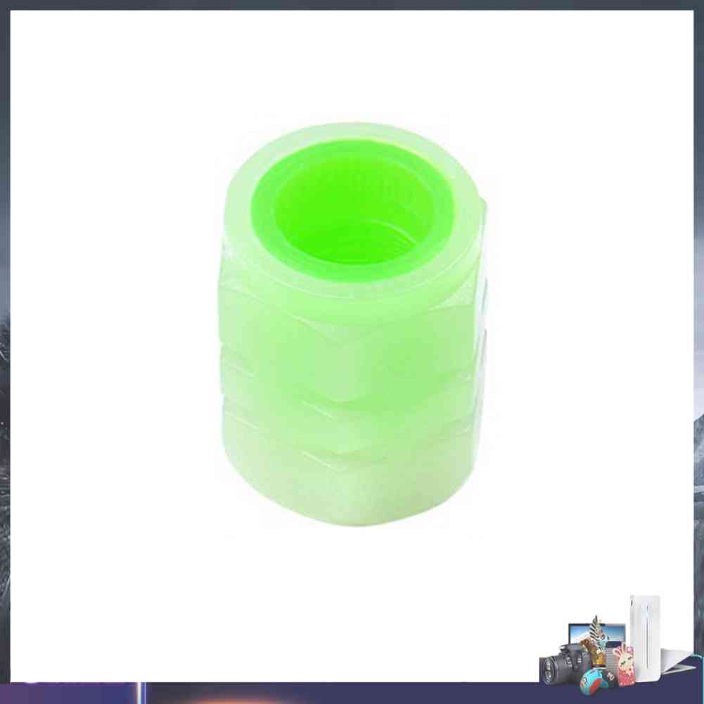 Set 4 Vỏ Bọc Van Schrader Dạ Quang Cho Xe Máy / Xe Đạp