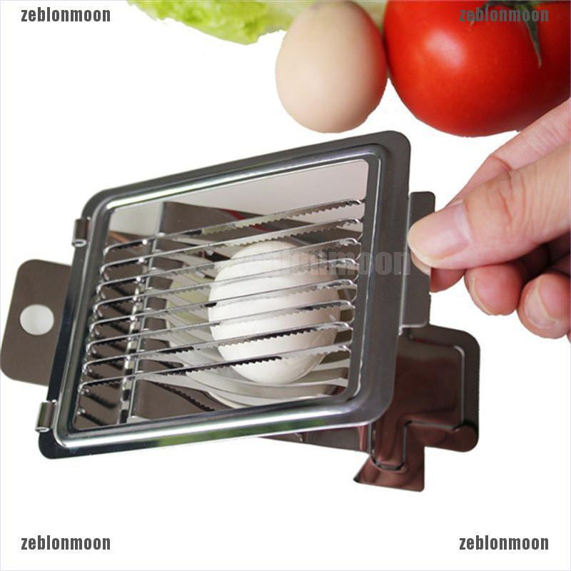 Dụng cụ cắt trứng / dâu tây bằng thép không gỉ đa năng tiện lợi