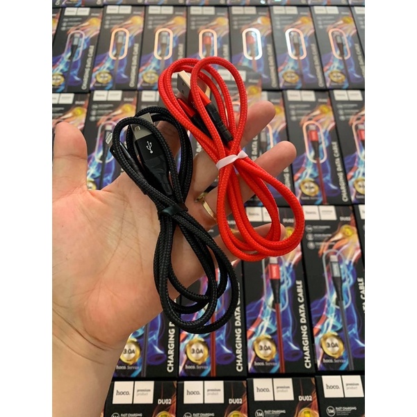 cáp sạc nhanh lighning hoco du02