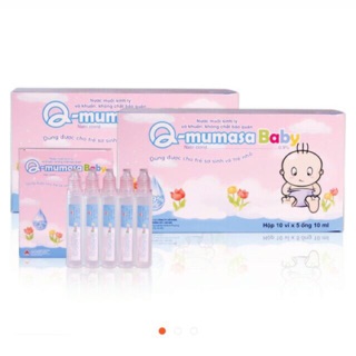5 ống Nước muối sinh lí Q- mumasa Baby