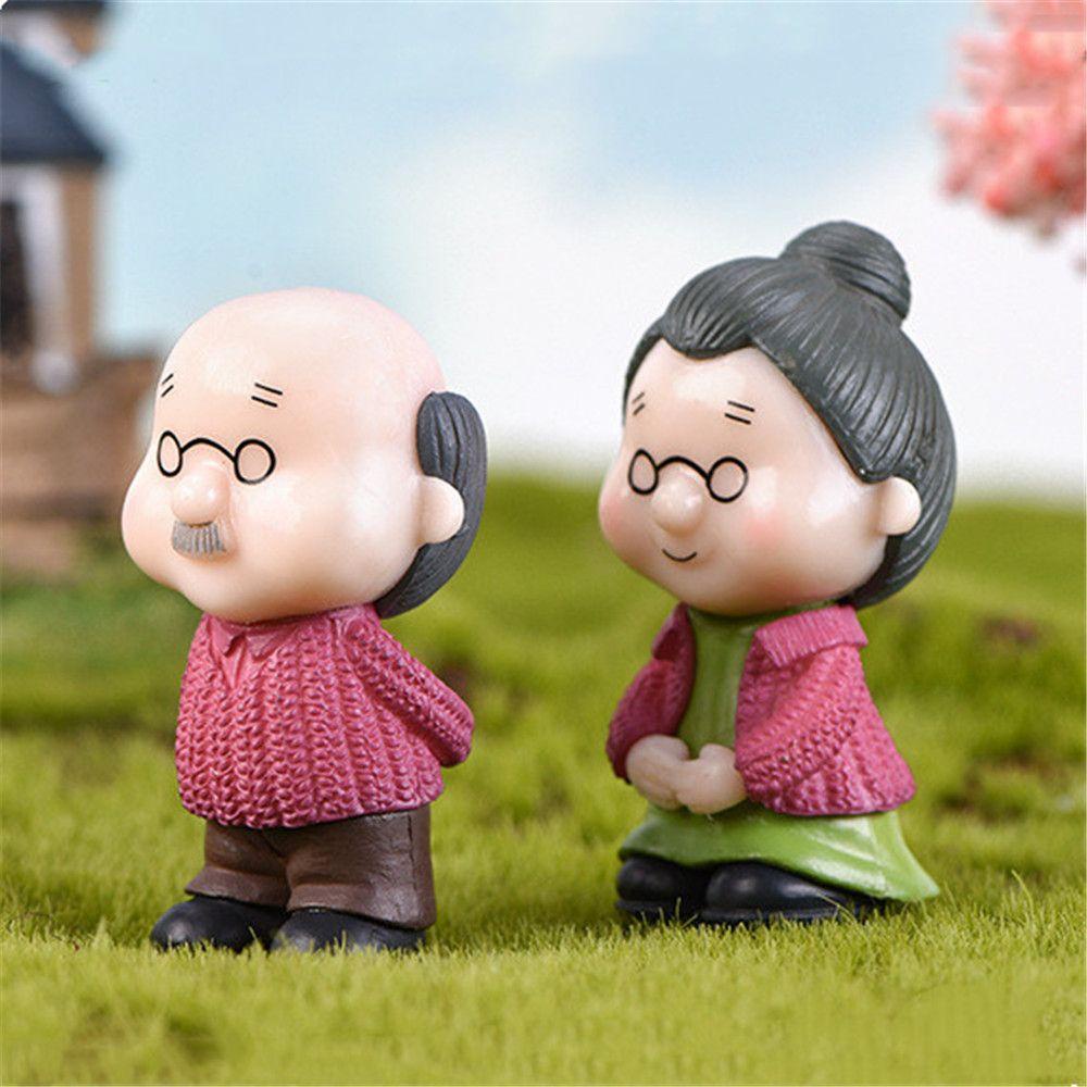 Mô Hình Cặp Đôi Thu Nhỏ Dùng Trang Trí Tiểu Cảnh DIY