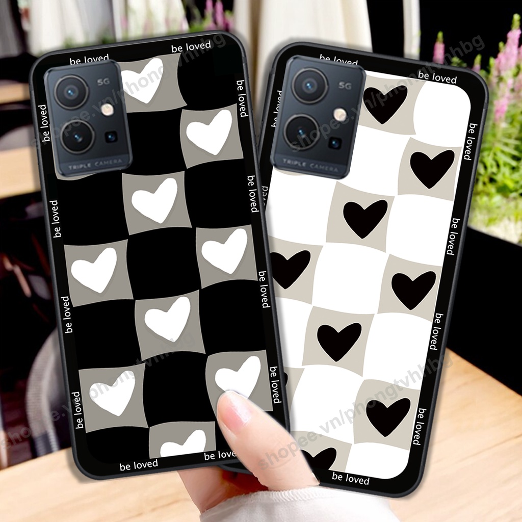 Ốp Lưng Vivo Y55 5G -  Vivo Y55 2022 in mẫu thể thao trái tim đẹp cute