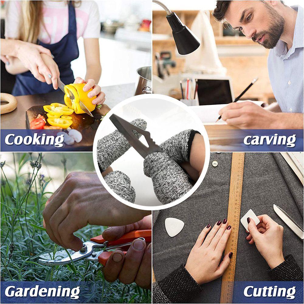 Bộ 5 Vỏ Bọc Bảo Vệ Ngón Tay Chống Đứt An Toàn Khi Làm Vườn