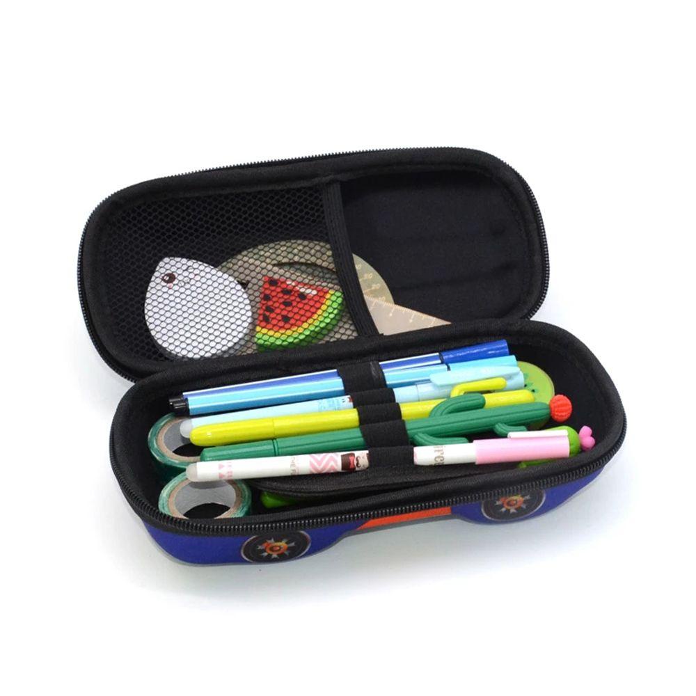 Túi Đựng Bút EVA In Hình Xe Đua Hoạt Hình Đa Ứng Dụng