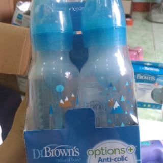 Set 04 bình Dr.Brown's Option 250ml cổ nhỏ