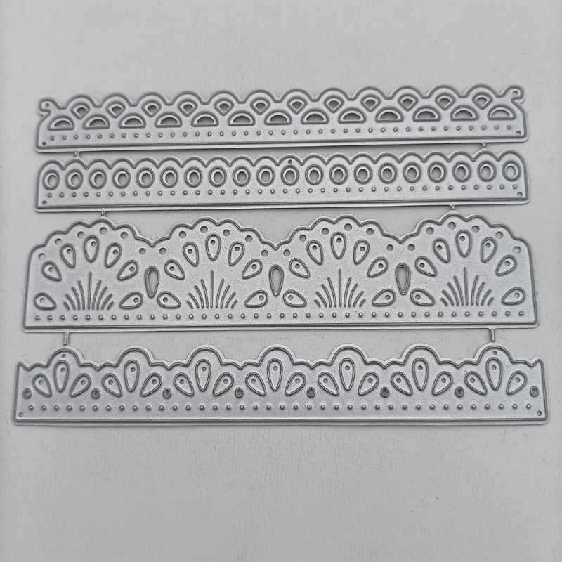 Khuôn Cắt Giấy Làm Từ Thép Carbon Hình Hoa Trang Trí Scrapbook