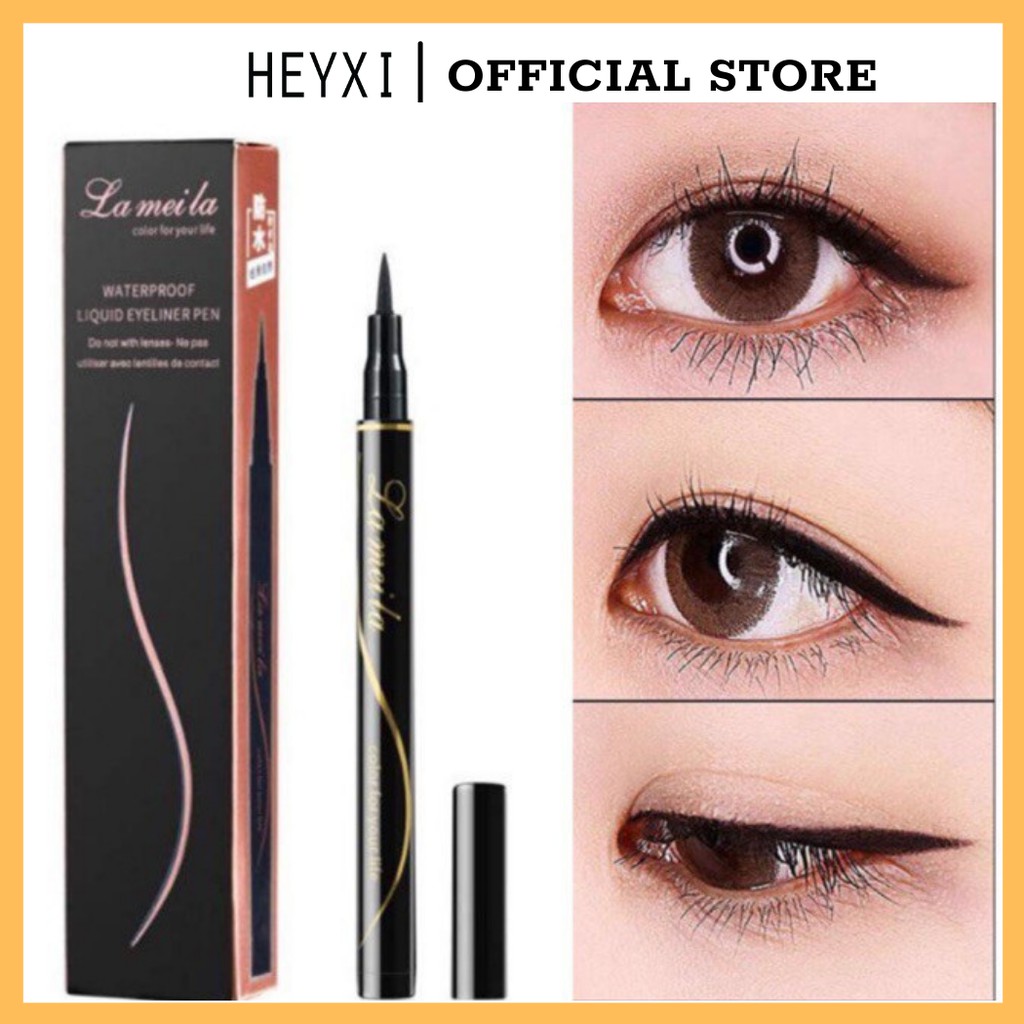 Bút kẻ mắt dạ LAMEILA chống nước lâu trôi Waterproof Liquid Eyeliner Pen LKMN3