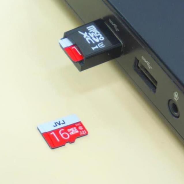 Thẻ nhớ 128Gb/64Gb/32Gb/16Gb JVJ Pro U3 Class10  kèm ADAPTER MicroSD – chuyên dụng cho CAMERA tốc độ cao 100Mb/s