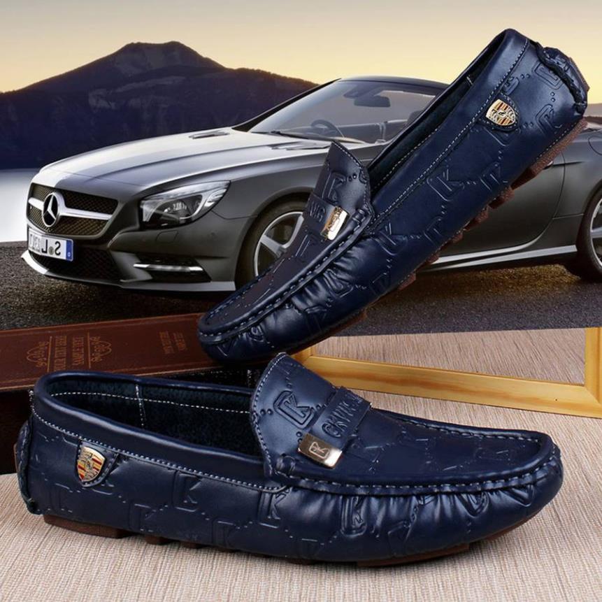 Giày Lười Nam Da CK Siêu Đẹp, Xả hàng Giá Gốc, Tặng Thêm Lót Da, BH 12 Tháng - Labaha Shop