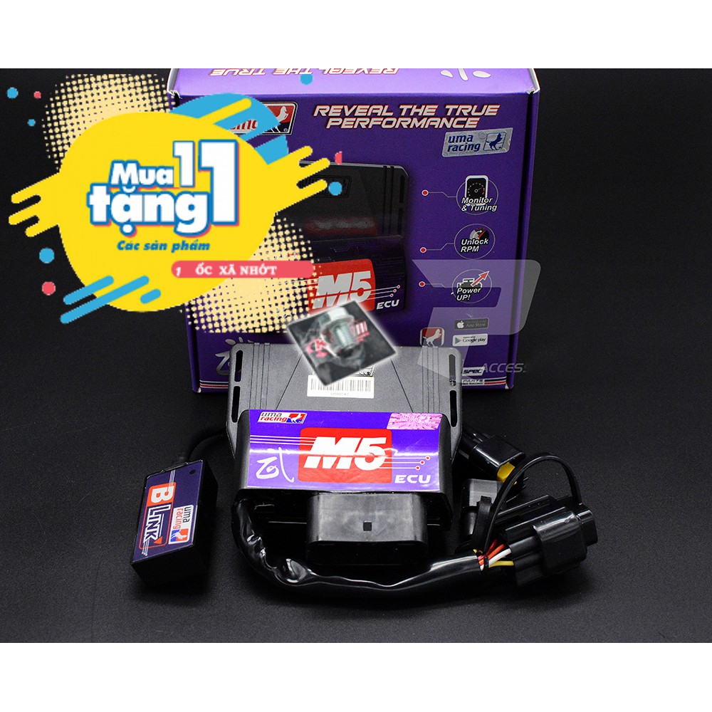 Ecu Uma Racingecu Uma Racing M5 – Blutooth Connection Tuning Cho Exciter 150 / Fz150 2016 / Tfx150