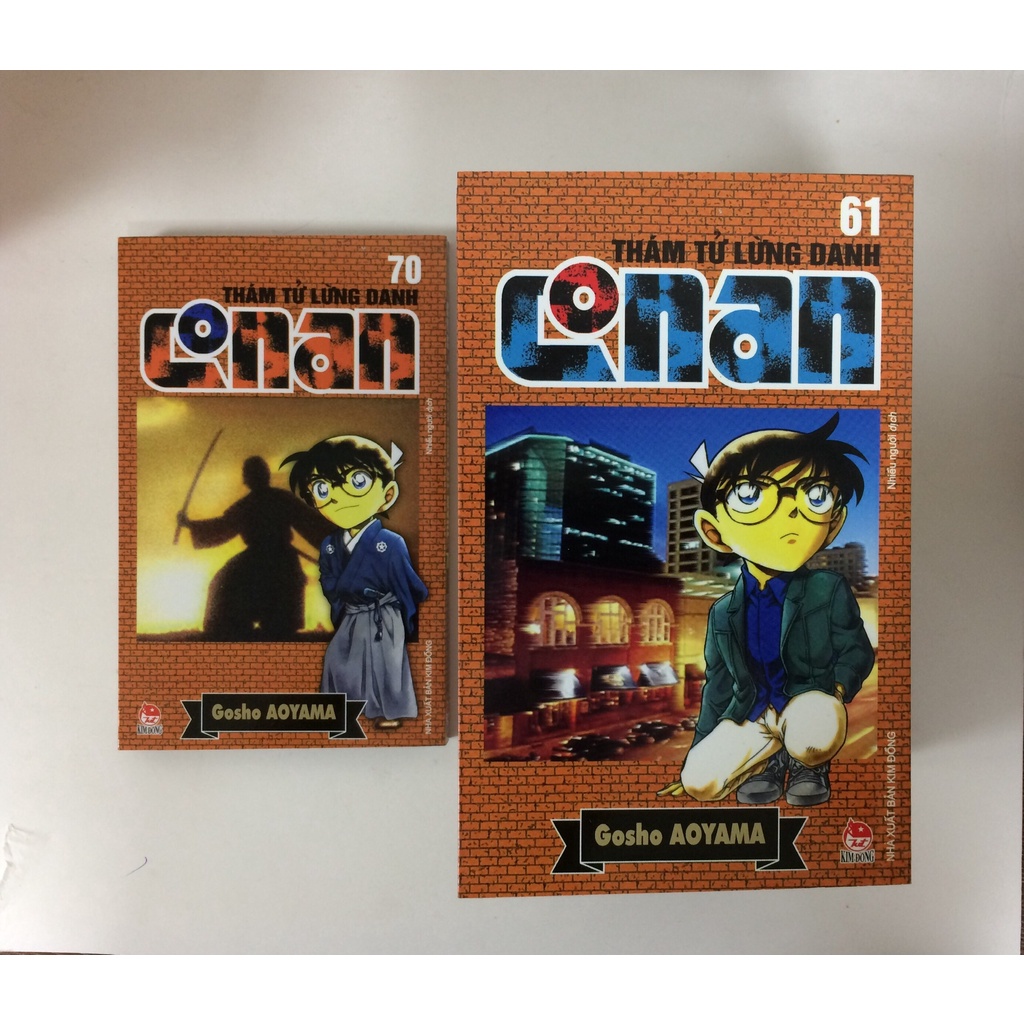 Sách - Combo Thám tử lừng danh Conan - Tập 61 đến Tập 70