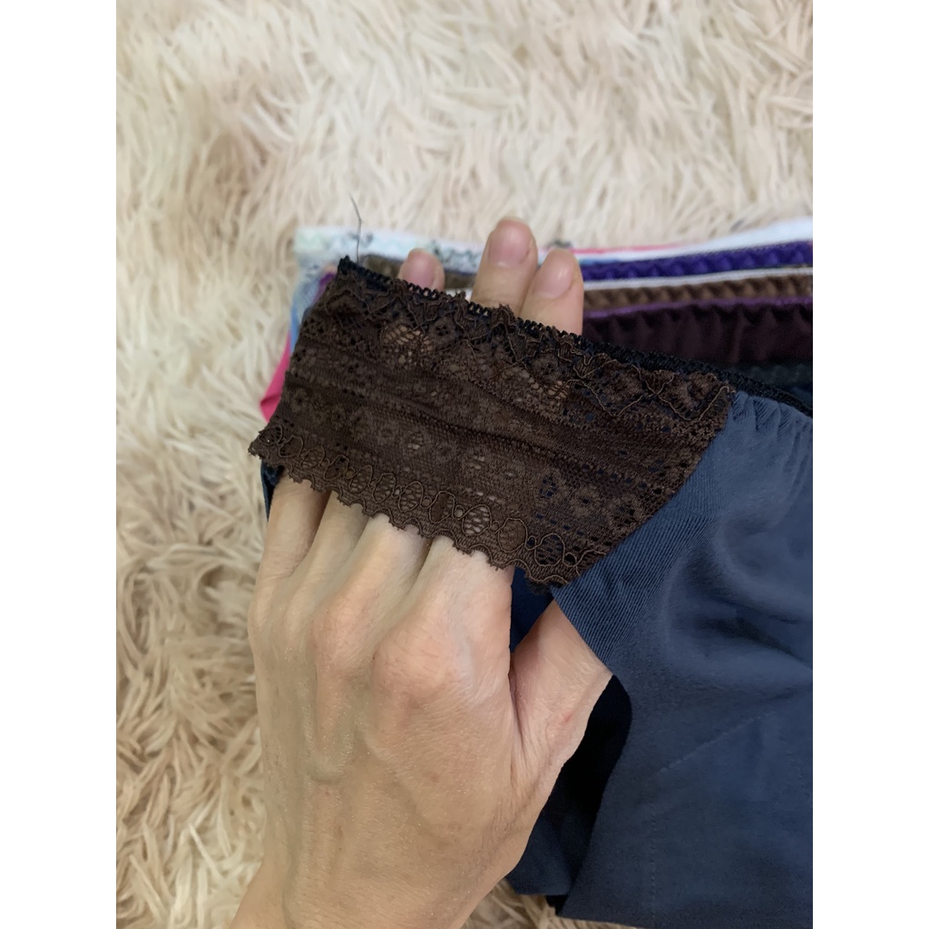 Quần Lót Su Phối Ren Chip Bầu Big Size Siêu Co Giãn,Thấm Hút Mồ Hôi V0096 Mama Store99