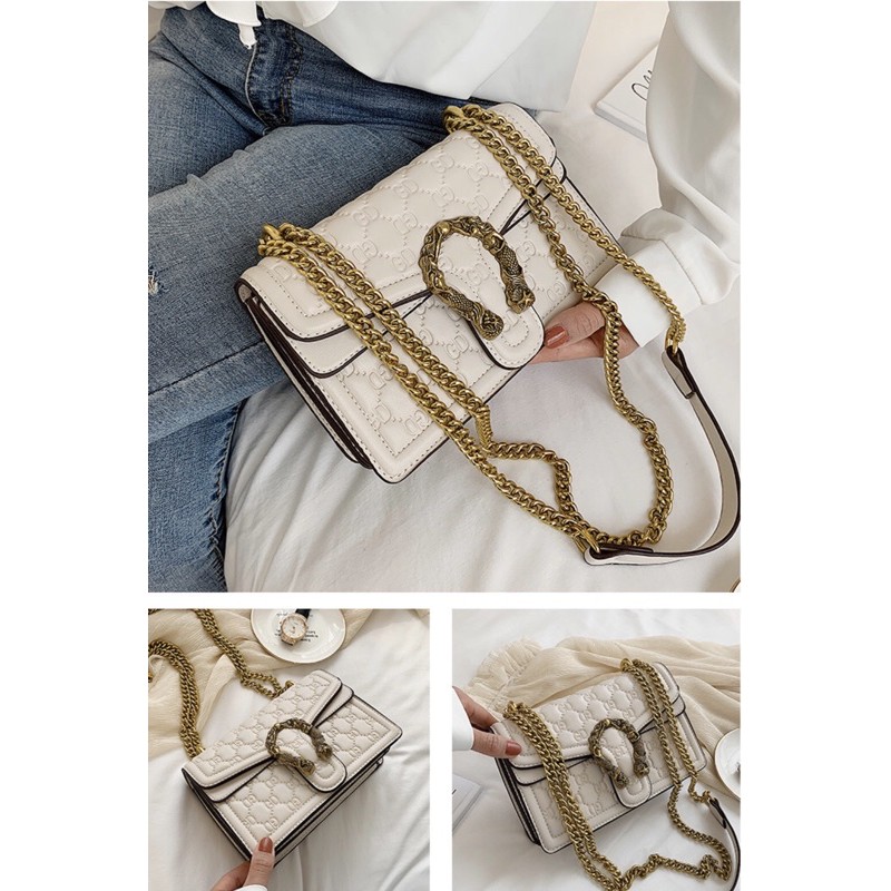 Túi xách nữ đeo chéo đầu rồng T826 | BigBuy360 - bigbuy360.vn