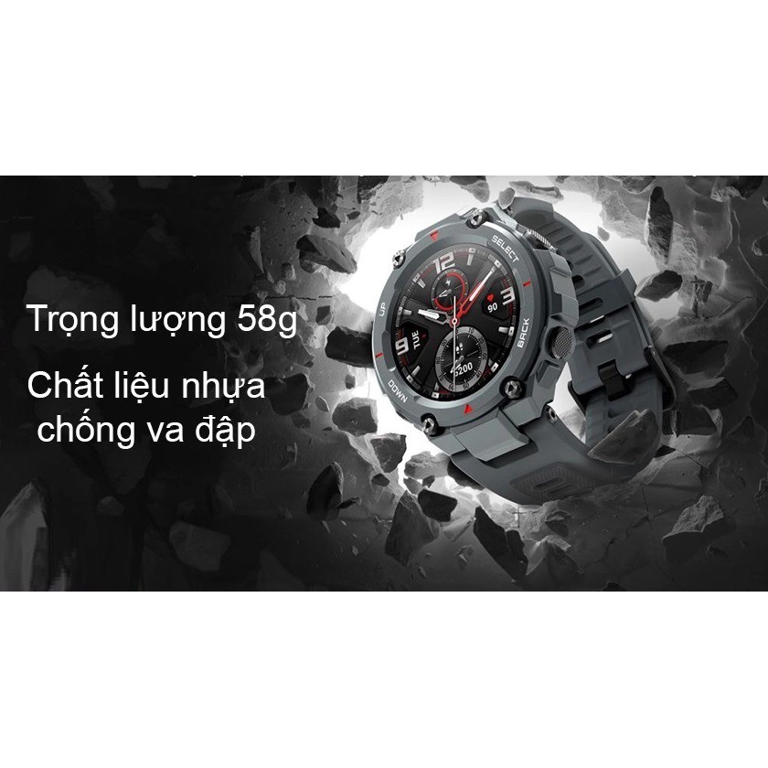 (Bảo hành 12 tháng) Đồng Hồ Thông Minh Xiaomi Amazfit T-REX | Hàng Chính Hãng | Phân Phối Bởi DIGIWORLD