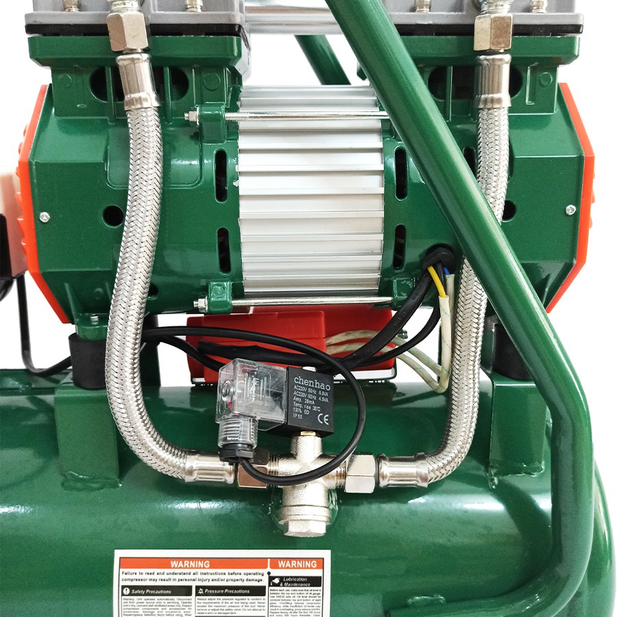 Máy nén khí gia tốc NAKAWA NK25-20, Máy chạy không dầu, Công suất 2.5HP, Bình 20L, Lên hơi siêu nhanh