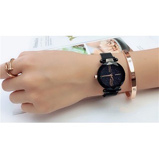 - Đồng Hồ Nam Châm Nữ tặng kèm hộp đẹp và Pin thay thế trị giá 30k.