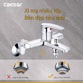 Sen Tắm Nóng Lạnh S393C - CAESAR (Hàng Chính Hãng)