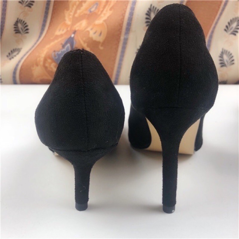 Giày cao gót Zara da lộn