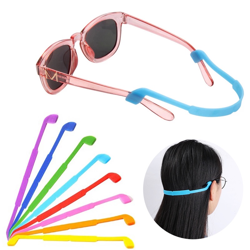 Dây Đeo Mắt Kính Co Giãn Chống Trượt Bằng Silicone Dành Cho Cả Nam Và Nữ