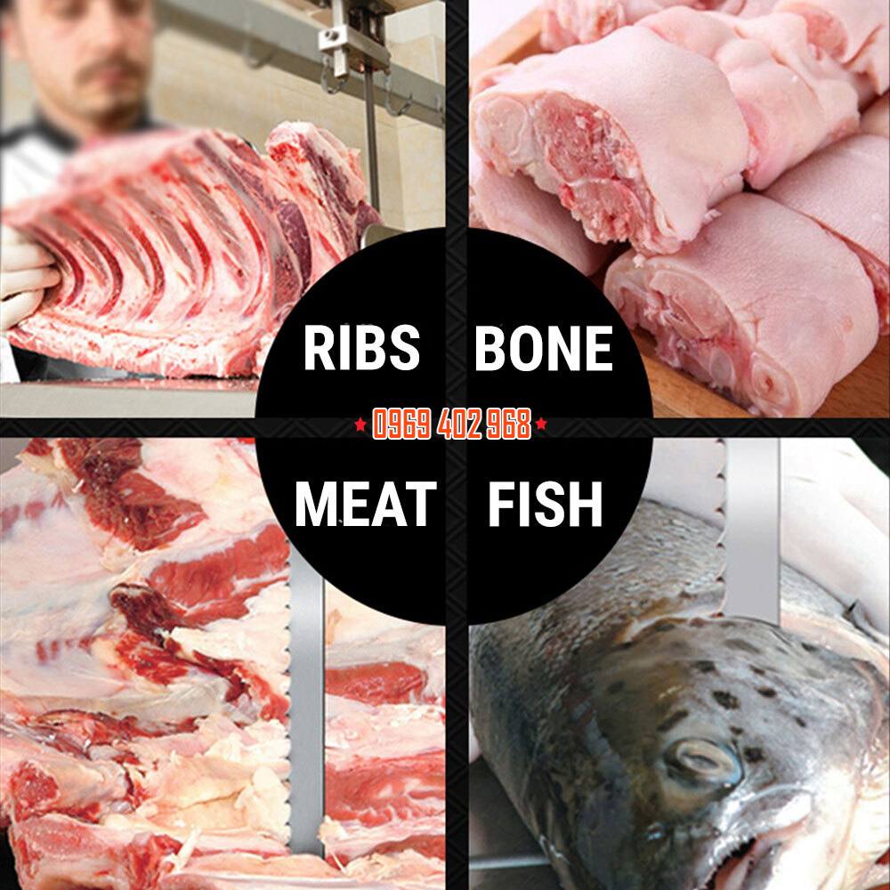 Combo 10 Lưỡi cưa xương MARSSAW 1650mm - Chuyên cưa xương bò, xương ống, các loại thịt cá đông lạnh - SỈ GIÁ TỐT