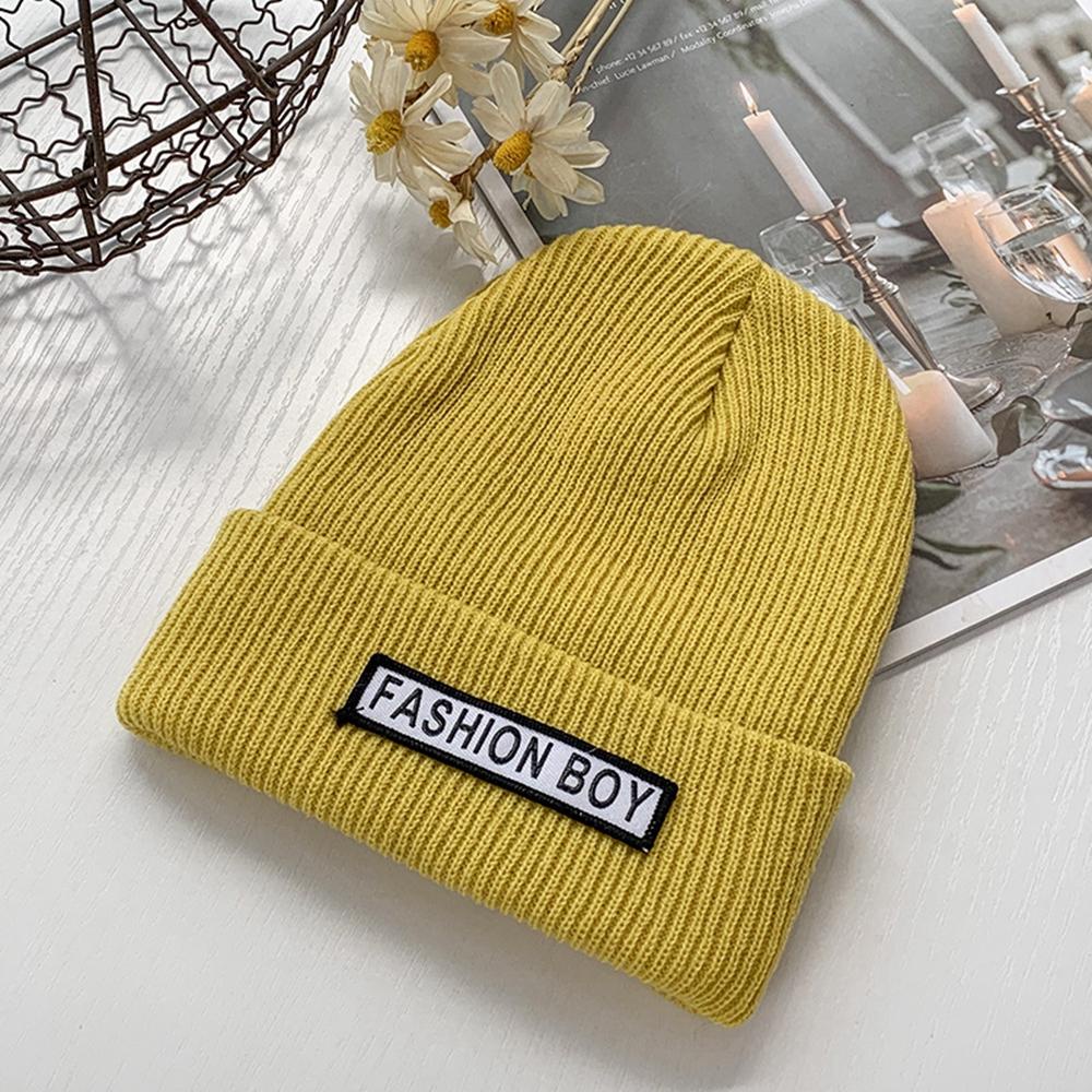Mũ Beanie Dệt Kim Thiết Kế Mới Cho Nam Và Nữ