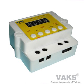 Công tắc hẹn giờ kỹ thuật số tpe - tm3a - v2, 2018
