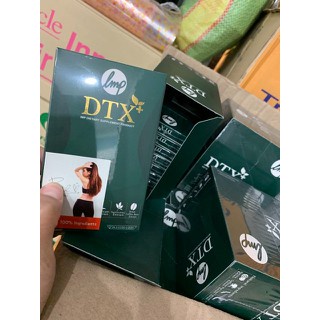 [Dtoxi] Viên Uống Detox Thải Độc, Giúp Loại Bỏ Mỡ Thừa - Full hộp (10 vĩ)