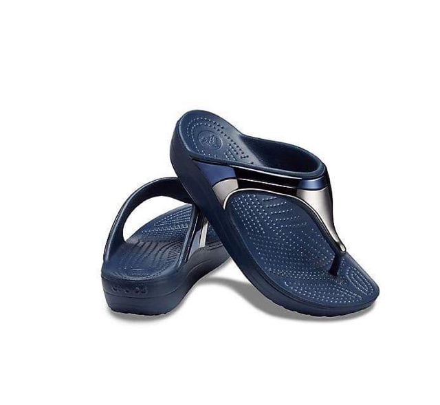 XỎ NGÓN CROSS SLOANE METAL BROCK CHO NỮ-MÀU XANH NAVY