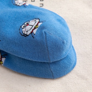 Tất Vớ Cao Cổ Chấm Bi Doremon Doraemon