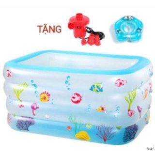 Bể bơi 4 tầng 140×100×75cm