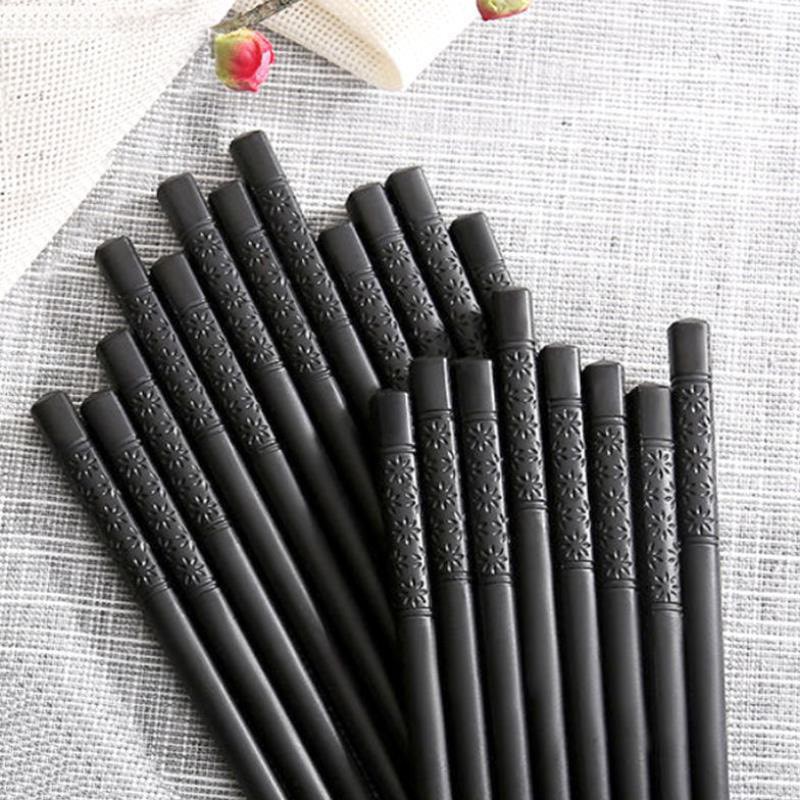 ⚡RẺ VÔ ĐỊCH⚡Bộ 10 Đôi Đũa Nhựa ,Dùng Ăn Cơm Cao Cấp Kháng Khuẩn Chịu Nhiệt Chống Trơn Tốt Hơn Đũa Gỗ 2381