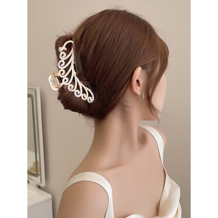 Kẹp Tóc Hình Chim Công Thời Trang Hàn Quốc