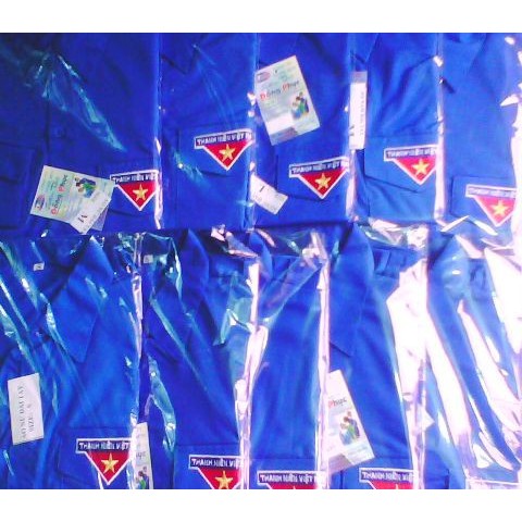 SỈ ÁO ĐOÀN THANH NIÊN NAM NỮ DÀI TAY CAO CÂP