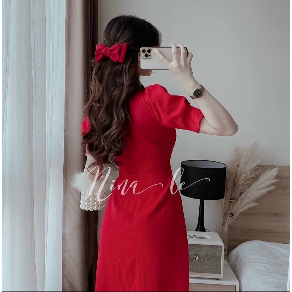Siêu hot hè này maxi tay phồng