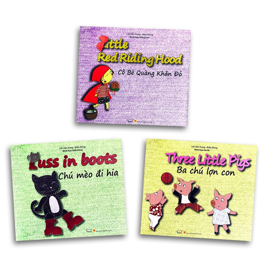 Sách - Cổ Tích Thế Giới - Song Ngữ (combo 3 quyển, lẻ tùy chọn)