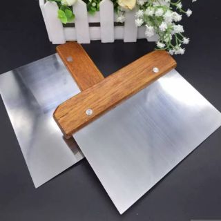 Dao cắt bột inox cán gỗ