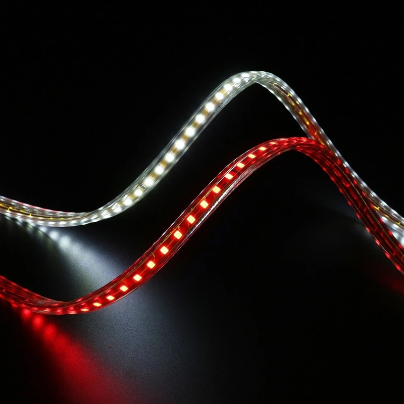 Dây Đèn Led 1m 220v Chống Nước 3014 Smd Trang Trí Trong Nhà Và Ngoài Trời