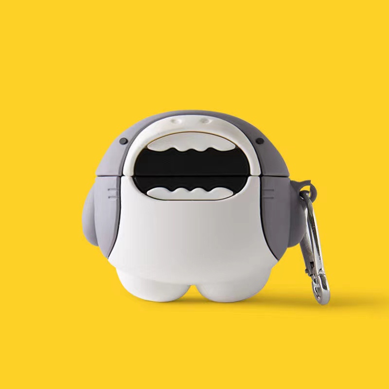 Vỏ Bọc Bảo Vệ Hộp Sạc Tai Nghe Baseus WM01 Kiểu Hoạt Hình Dễ Thương