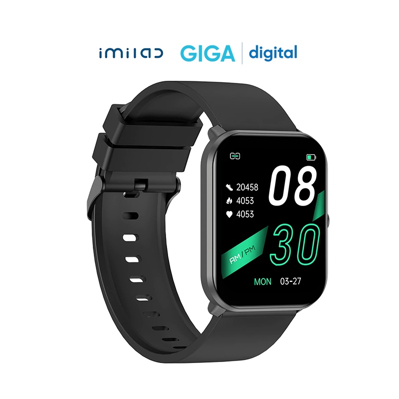 Đồng hồ thông minh Fitness Smart Watch W01- Đồng hồ sức khỏe, theo dõi nhịp tim