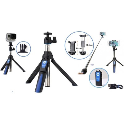 Gậy quay tik tok, selfie, livestream Mefoto MK10 - Benro MK10 - Tripod Điện thoại - Chính Hãng