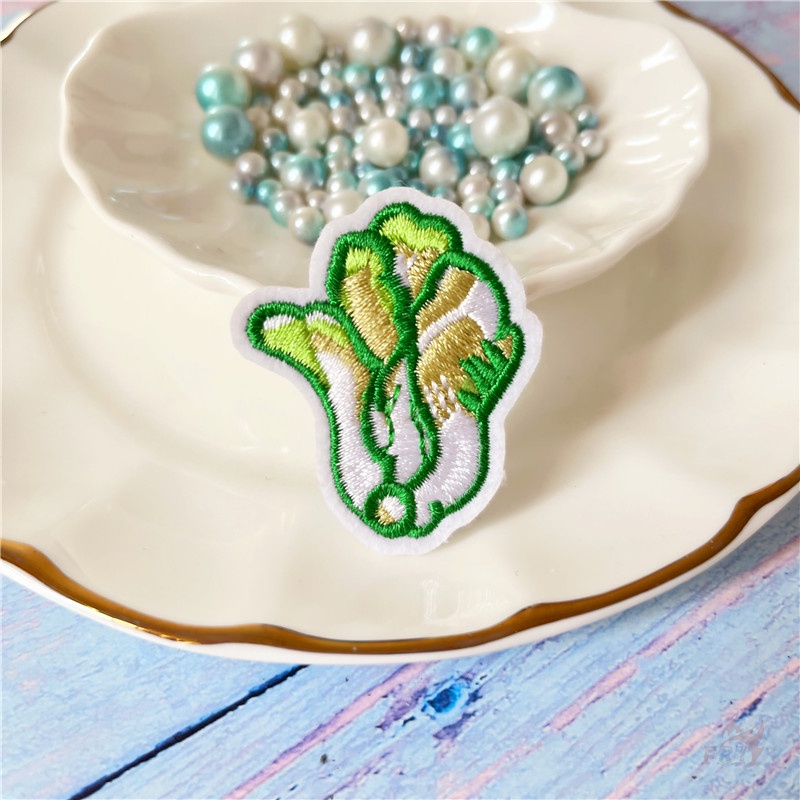 ☸ Miếng Dán Ủi Hình Rau Củ Quả ☸ 1 Miếng Dán Patch DIY Hình Cà Rốt, Cherry Broccoli Cabbage