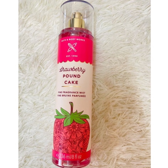 Xịt Thơm Toàn Thân STRAWBERRY POUND CAKE 30ml/50ml/100ml/Fullsize 236ml +jɥȽÿ08+