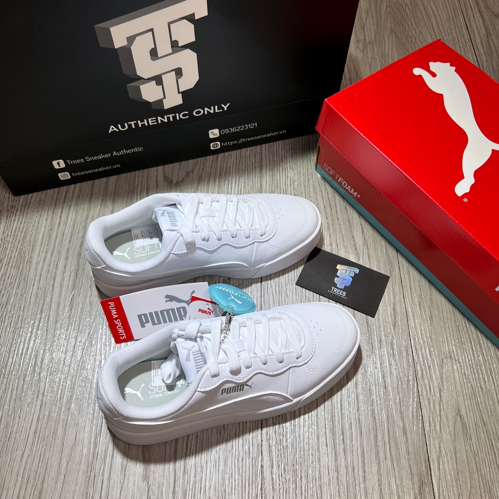 Giày thể thao PUMA SKYPE CLEAN ALL WHITE 380147 02