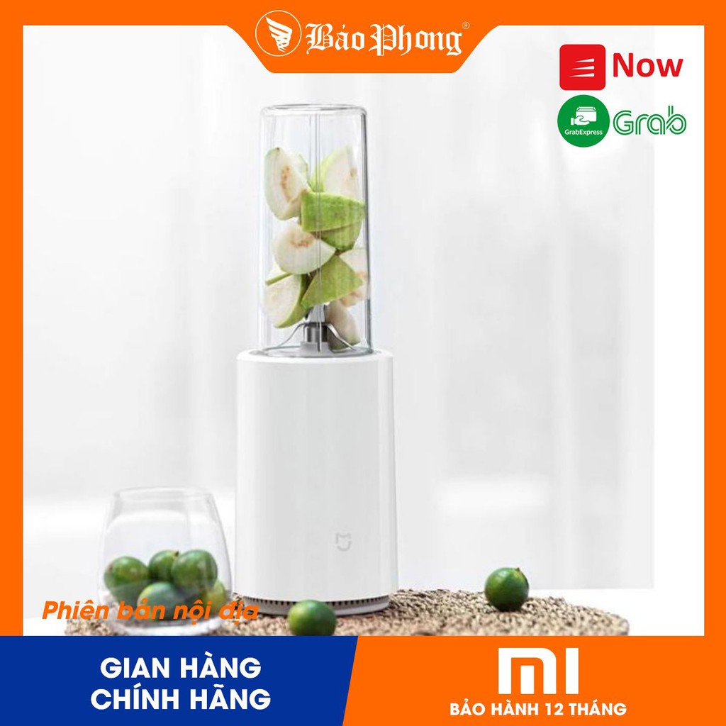 Máy xay sinh tố XIAOMI Mijia Food process pinlo mini portable blender MJLLJ01PL thực phẩm hoa quả gia đình mini nhỏ gọn