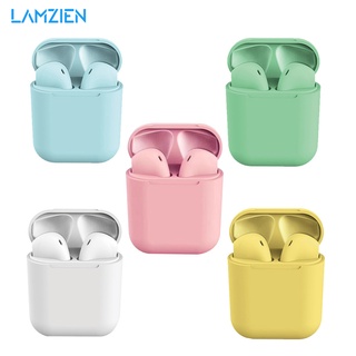 Tai Nghe Nhét Tai Inpods 12 I12/ Vỏ Hộp Sạc LAMZIEN Không Dây Bluetooth 5.0 Nhiều Màu Tùy Chọn