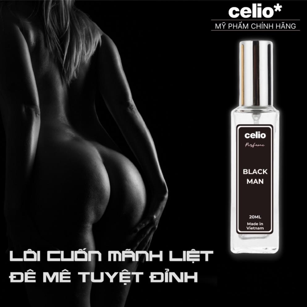 Nước Hoa Vùng Kín Nam CELIO Chai 20ml Thơm Lâu Kích Thích Lôi Cuốn Mãnh Liệt Chính Hãng (Có che tên)