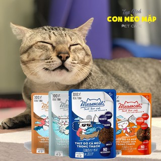 Gói pate cho mèo dạng thạch Meowcat