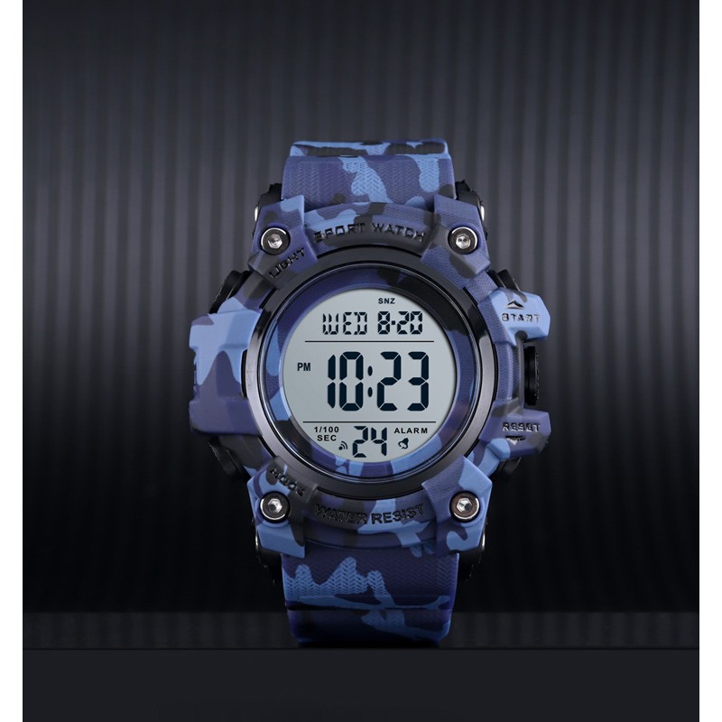 Đồng Hồ Nam SKMEI 1552 Kỹ Thuật Số Đèn Led Chống Thấm Nước Phong Cách Quân Đội | BigBuy360 - bigbuy360.vn