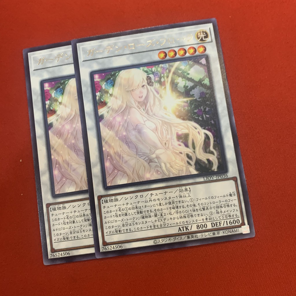 [EN-JP][Thẻ Bài Yugioh Chính Hãng] Garden Rose Flora